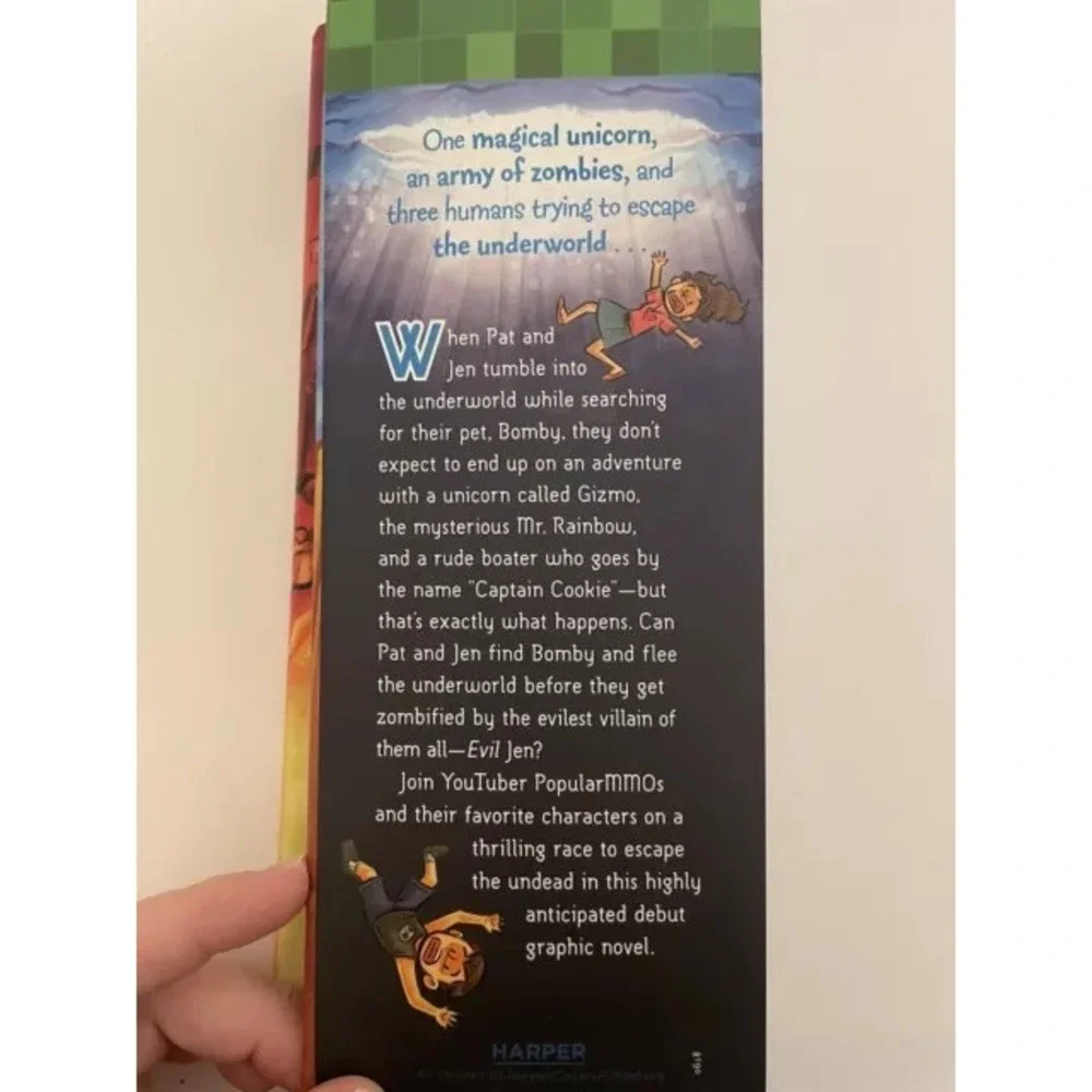 Minecraft PopularMMO Hardcover Books. YouTubers, Video‎ Game Pat And Jen GUC